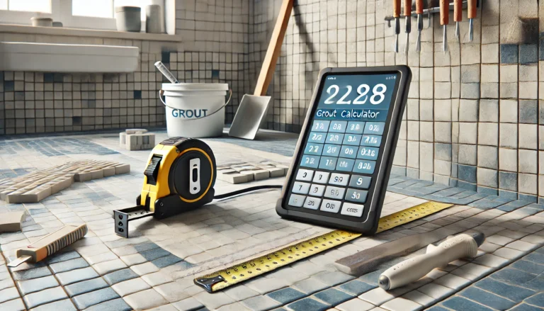 Tec Grout Calculator