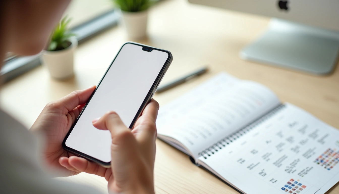 Person calculating a future date using a calendar app to count fortnights ahead