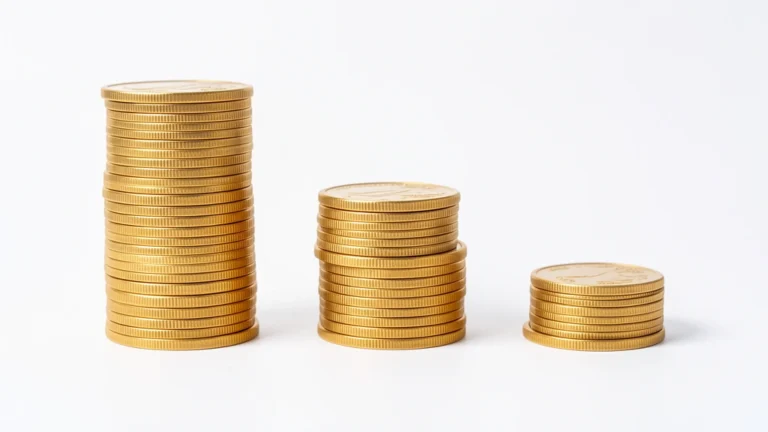 A pie chart split into three portions of money representing the 50/30/20 budget for needs, wants, and savings, no text in image
