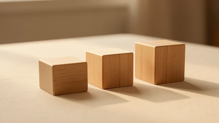 A calculator display showing a simple arithmetic expression on a plain desk surface, no text, no numbers, no real person's hands or face
