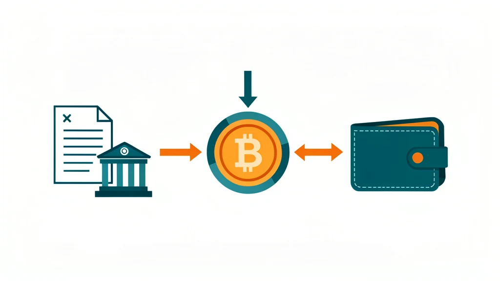 Concept map of taxable versus non-taxable crypto actions with coins, arrows, and tax labels, no people, no real text