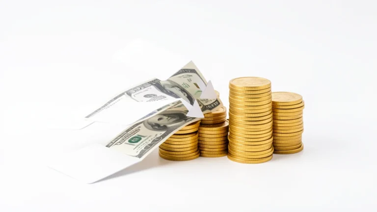 Several separate credit cards and bills merging into a single monthly payment, representing consolidating multiple debts into one, no text in image