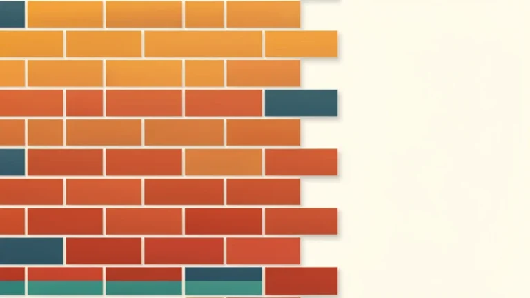 Red brick wall section with a highlighted one square foot area showing several bricks and mortar joints, no people, no text