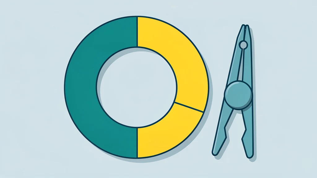 Illustration of a body outline split into a large lean mass area and a smaller fat mass area, no people, no text