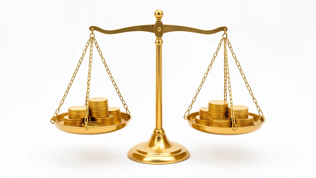 Two straight lines crossing at a single point, a rising revenue line meeting a flatter total cost line to mark the break-even point, no text in the image