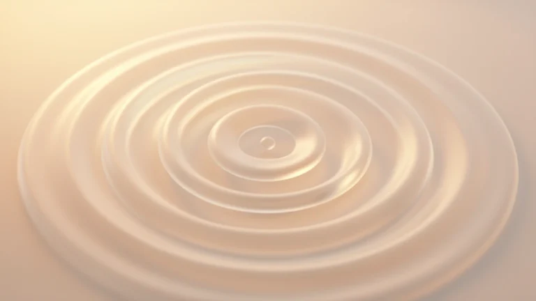 A soft, slow unwinding spiral of gentle circles easing outward, suggesting rest and gradual recovery, no text in image, no real person, no body imagery