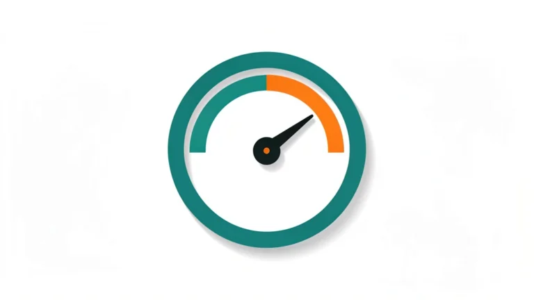 A pressure gauge dial showing PSI, bar, and pascal scales together, clean minimal illustration, no people
