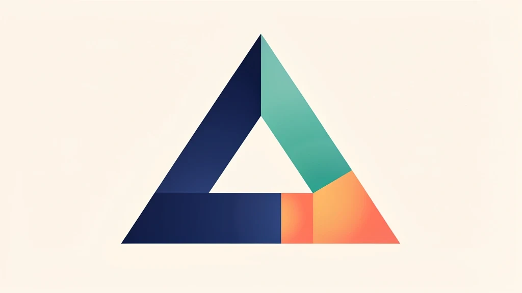 Colorful right triangle diagram with squares on each side illustrating the Pythagorean theorem, no people, no text